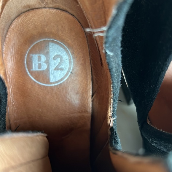 Optimum Black suede heels - Picture 6 of 6